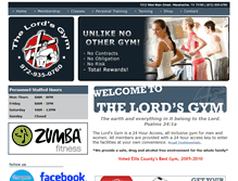 Tablet Screenshot of lordsgymwaxahachie.com